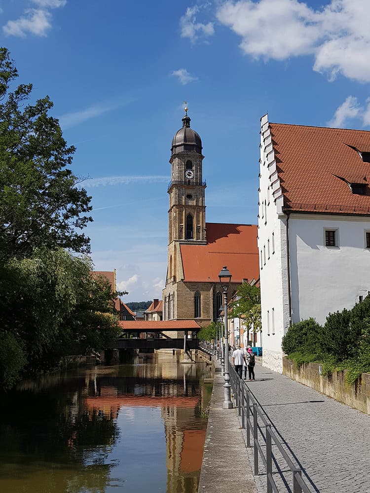 Die Kirche in Amberg