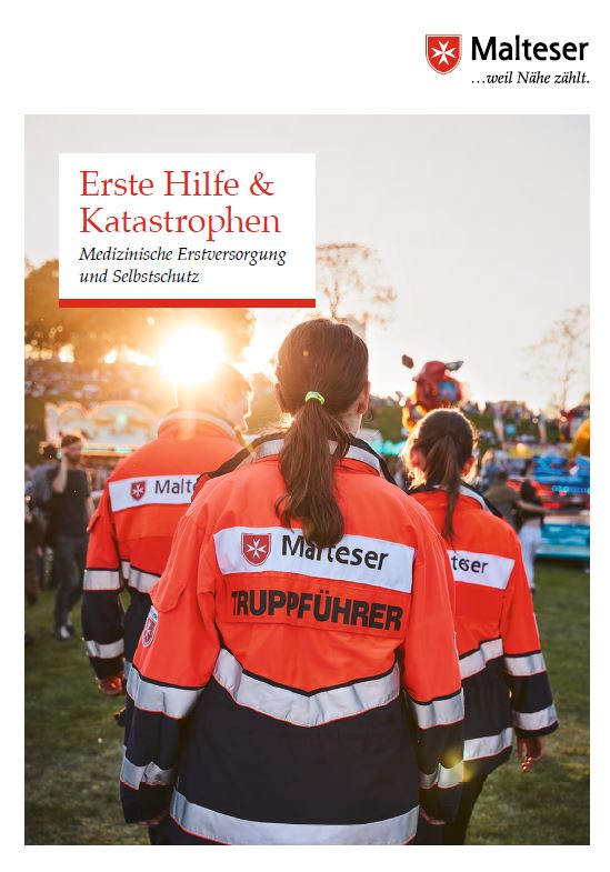 Titelbild Broschüre Erste Hilfe und Katastrophen