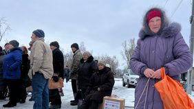 Malteser Winterhilfe in der Ukraine. Foto: Malteser Ukraine